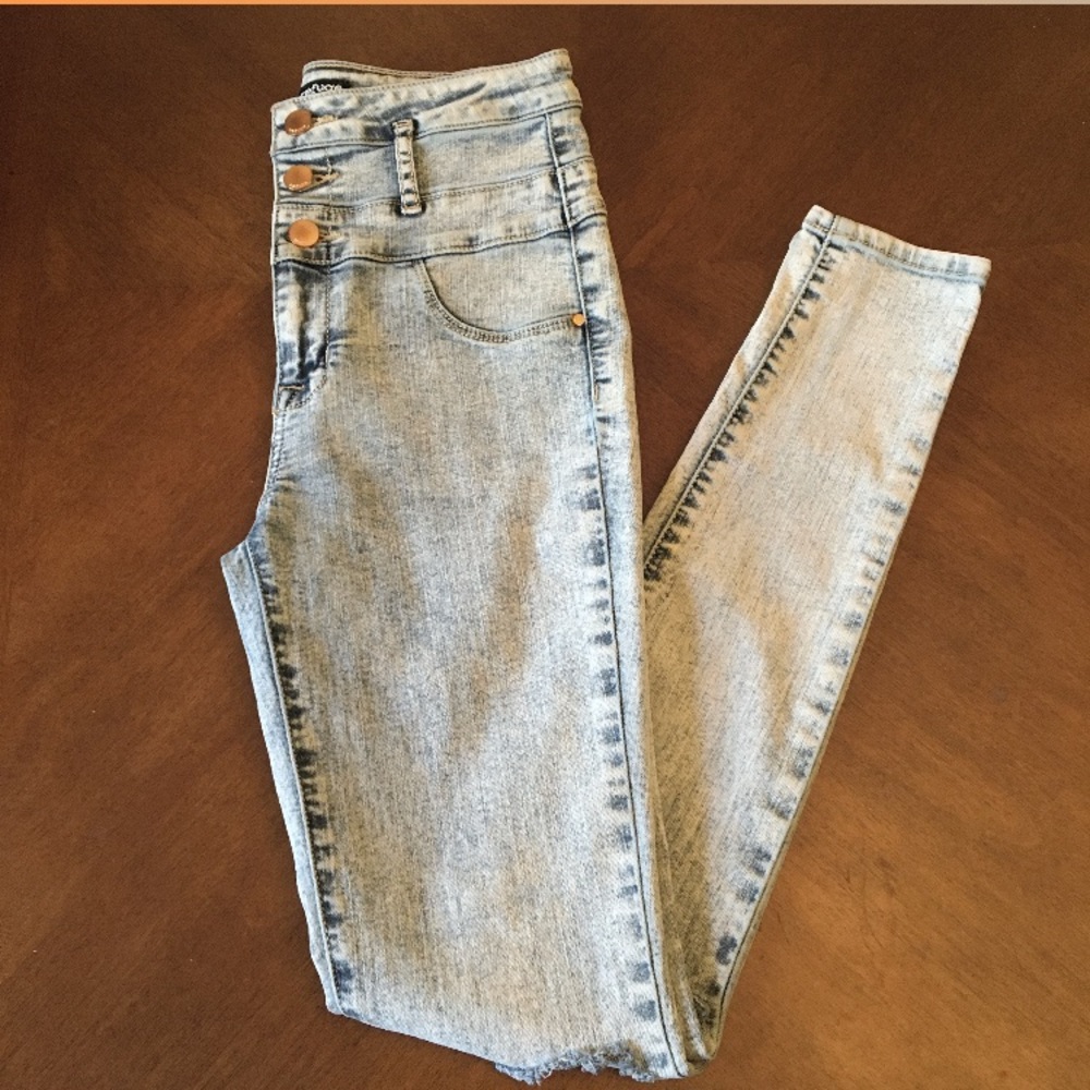 Refuge High Waisted Super Skinny Jeans